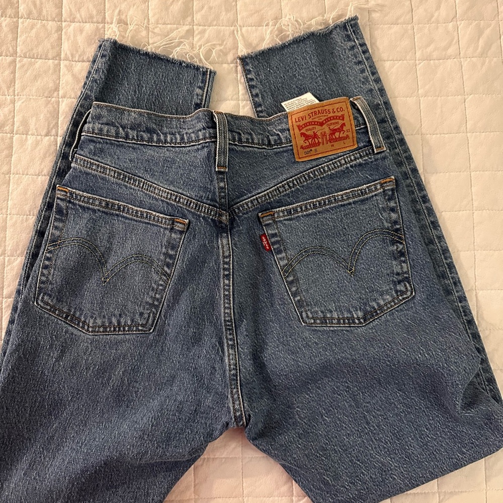 Levi 501 denim jeans